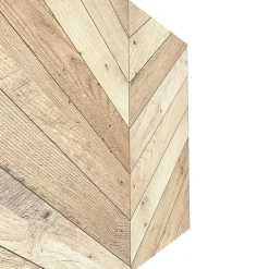 8 carreaux adhésifs décoratifs Vinyl Way 3D aspect chevrons en bois L.20 x L.20 cm x ep.1,3 mm Dada Art