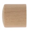2 embouts bouchon pour barre à rideau bois de hêtre Ø2,8cm Mobois