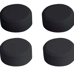 4 Fixations rondes pour miroir Ø2cm noires MPglass