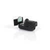 2 Fixations sans perçage universelles & réglables pour câbles de store - Anthracite