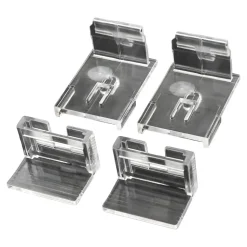 2 fixations universelles 3en1 pour store enrouleur Nisis gris GoodHome