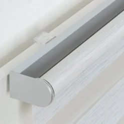 2 fixations universelles 3en1 pour store enrouleur Nisis gris GoodHome