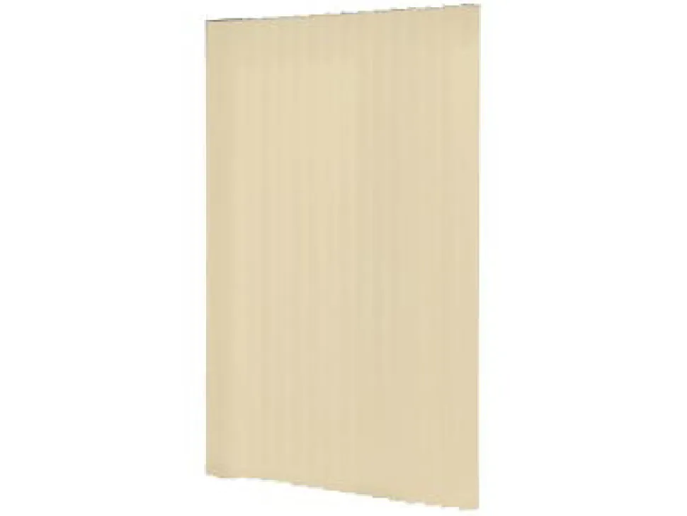 5 lamelles pour store californien Uni opaque beige 280 cm Madeco