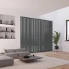 5 lamelles verticales orientables 89mm pour store californien gris chiné sans chaînette H.260cm, Madeco Screen