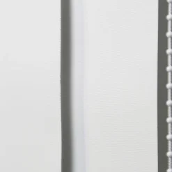 5 lamelles verticales orientables 89mm pour store californien blanc sans chaînette H.260cm Madeco