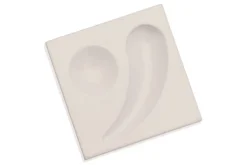 1 MAGNET YANG (SANS MARQUE) - BLANC LAQUE