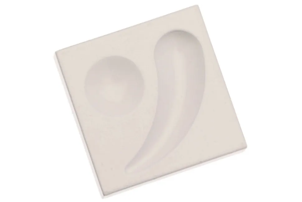 1 MAGNET YANG (SANS MARQUE) - BLANC LAQUE