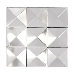 9 miroirs à facettes L.5 x l.5 cm Colours