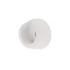 2 naissances support tringle à rideau bois de hêtre blanc Ø28mm Mobois