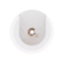 2 naissances support tringle à rideau bois de hêtre blanc Ø28mm Mobois