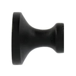 2 porte embrasses rideau bois de hêtre noir mat L.30mm Mobois