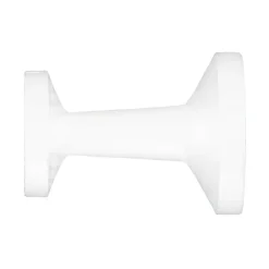 2 porte embrasses rideau bois de hêtre blanc mat L.52mm Mobois