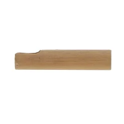 2 porte embrasses tige à rideaux bois et métal balanc Ø11cm Mobois