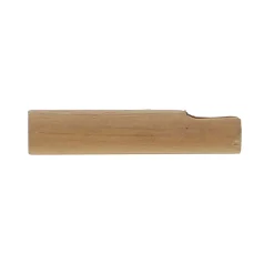 2 porte embrasses tige à rideaux bois et métal balanc Ø11cm Mobois