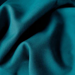 2 rideaux thermique à œillets, bleu canard, 135x240cm, doublure polaire, collection Nordica, CMADECO