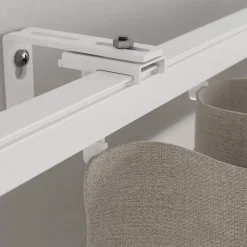 10 roulements coulissants pour rail à rideau Milley GoodHome blanc