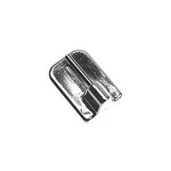 4 SUPPORTS ADHÉSIFS - PLASTIQUE - CHROME