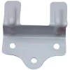 2 supports en tôle pour store en bois coloris blanc