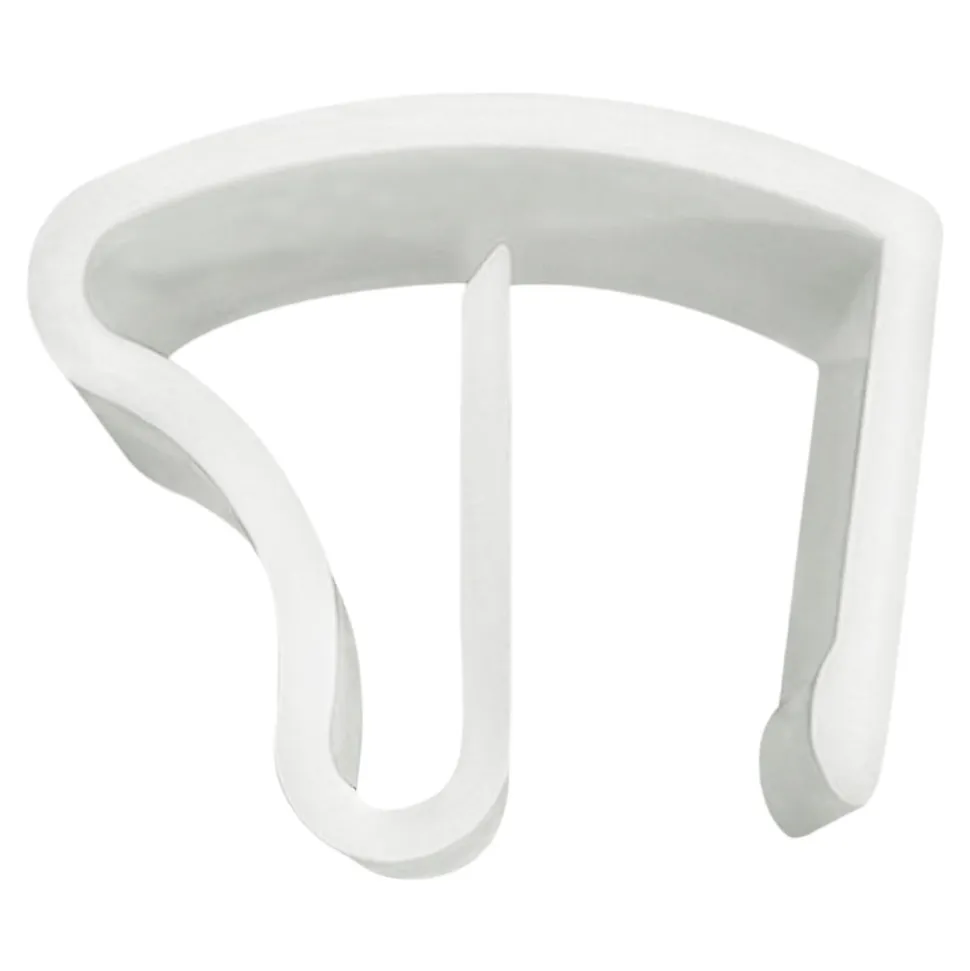3 supports invisibles sans perçage pour store vénitien Studio blanc