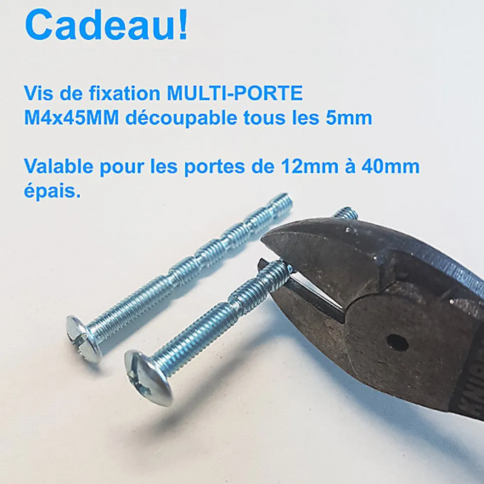 6 Un. poignées de meuble en argent âgé pour tiroir - diamètre 30MM