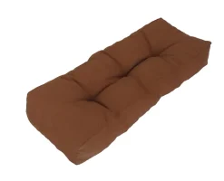 Accoudoir coussin palette Easy for life orange terracotta L.58 x l.20 x ep.10 cm