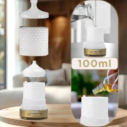 AD31 Diffuseur d'arômes Brumisateur d'Huiles essentielles Purificateur d'air Naturel Aromathérapie Bien être Relaxation Duronic