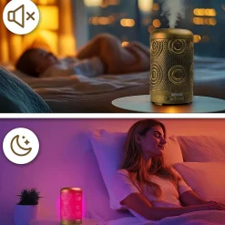 AD41 Diffuseur d'arômes Brumisateur d'Huiles essentielles Purificateur d'air Naturel Aromathérapie Bien être Relaxation Duronic