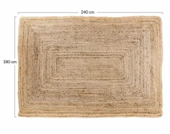 Adeje - tapis en jute - 180x240 cm - Lisa Design