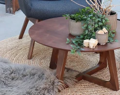 Adeje - tapis rond en jute - 150 cm - Lisa Design
