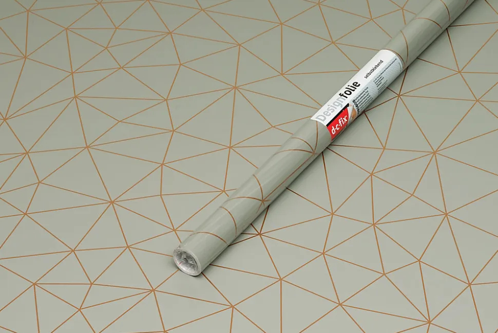 Adhésif décoratif d-c-fix® déco Tico or L.2m x l.67,5 cm
