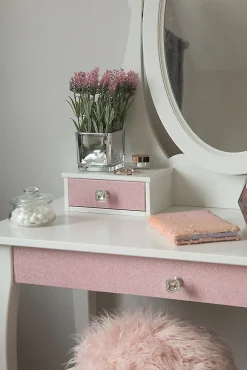Adhésif décoratif d-c-fix® métal pailleté rose 2m x 0.675m