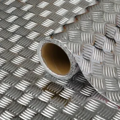 Adhésif décoratif d-c-fix® métal damier Riffelblech 2 m x 67,5 cm
