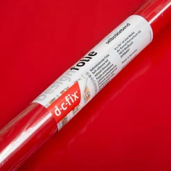 Adhésif décoratif d-c-fix® Uni brillant rouge 2m x 0.45m