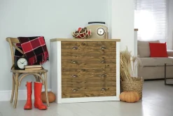 Adhésif décoratif noblessa© Bois Rustic L.1,50 m x l.45 cm