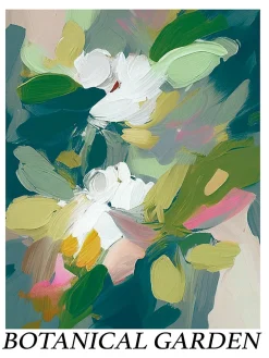 Affiche " Botanical garden " multicouleurs l.30 x H.40 cm Dada Art
