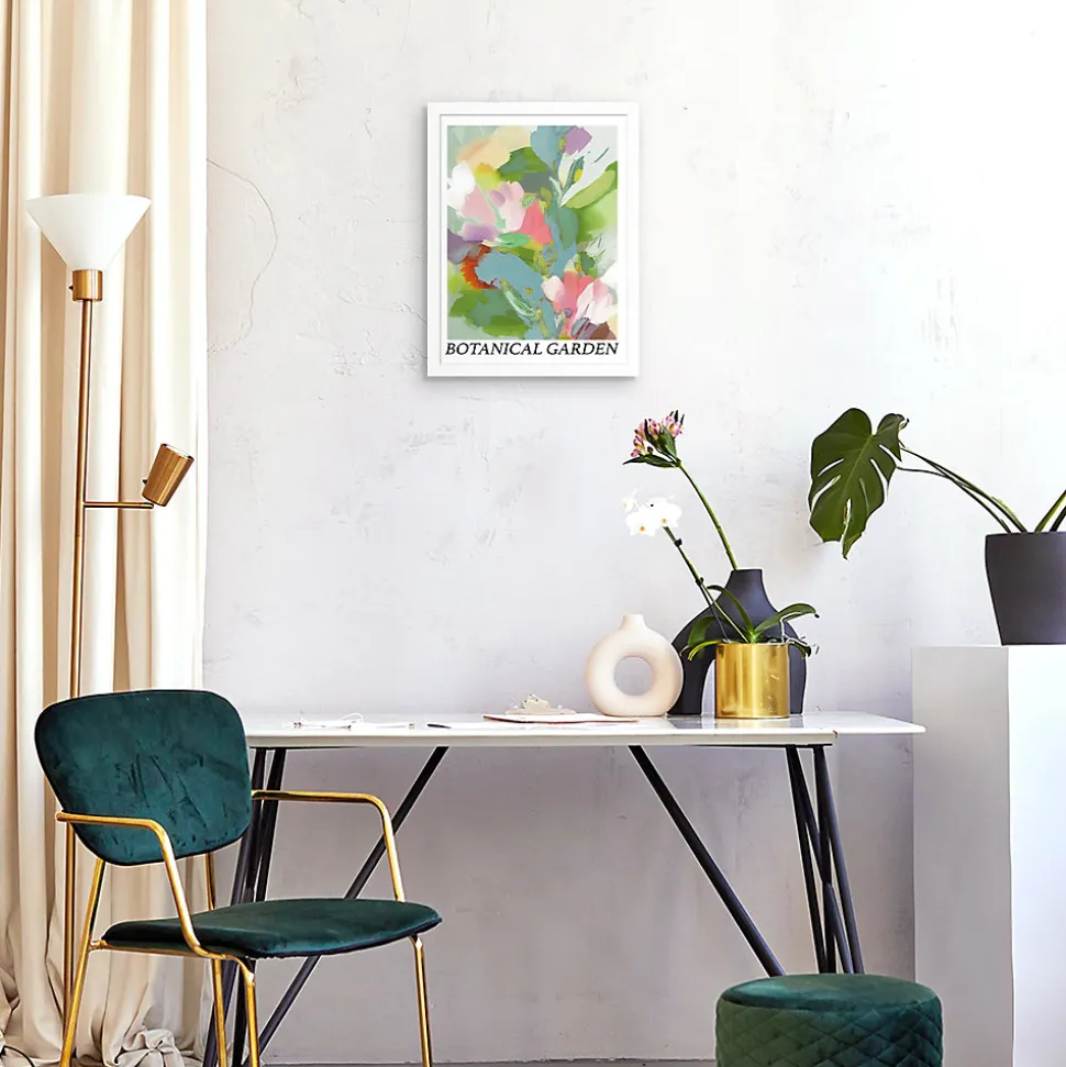 Affiche " Botanical garden " pastels l.30 x H.40 cm Dada Art