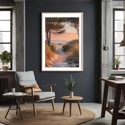 Affiche - Ile de Ré - Posters de nos Régions - Format A2 - Très Grand 59,4cm x 42cm