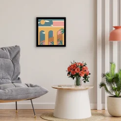 Affiche arches multicouleurs l.30 x l.30 cm Dada Art