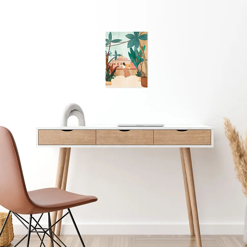 Affiche balcon Dada Art l.30 x H.40 cm multicolore