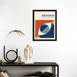 Affiche Bauhaus multicouleurs l.30 x H.40cm Dada Art