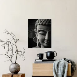 Affiche bouddha Dada Art l.40 x H.50 cm