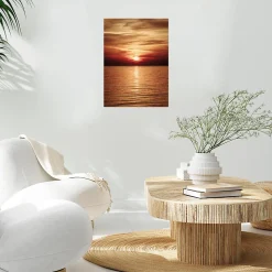 Affiche coucher de soleil L.50 x H.70cm Dada Art