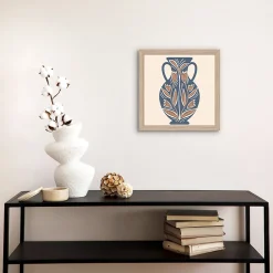 Affiche jarre bleue l.30 x l.30 cm Dada Art