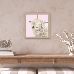 Affiche lama licorne l.24 x l.30 cm Dada Art