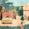 Affiche medina Dada Art l.30 x H.40 cm multicolore