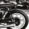 Affiche moto noir et blanc L.50 x H.70cm Dada Art