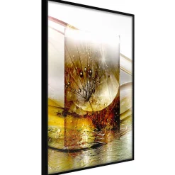 Affiche Murale Encadrée "Act of Creation" 21 x 30 cm Noir