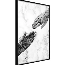 Affiche Murale Encadrée "Almost" 21 x 30 cm Noir