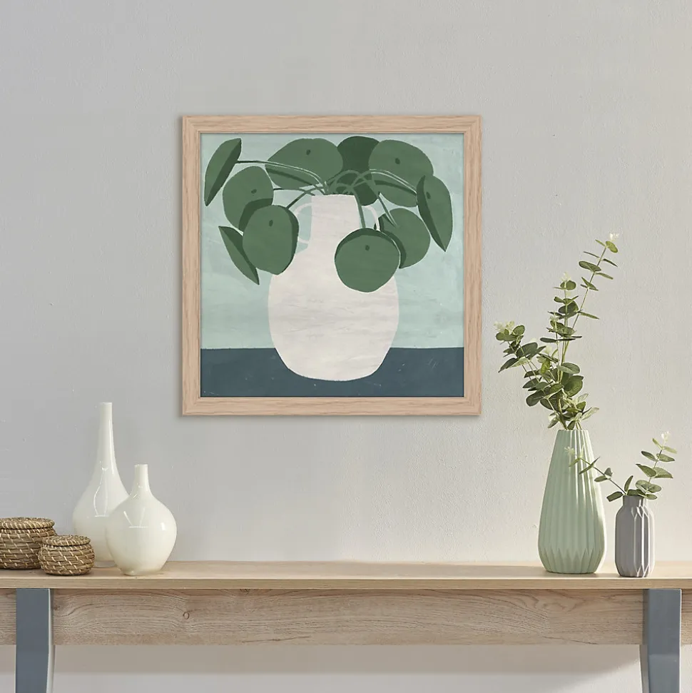 Affiche plante vert l.30 x l.30 cm Dada Art