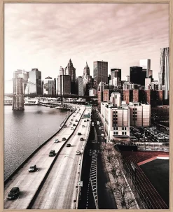 Affiche pont et ville L.40 x H.50cm Dada Art